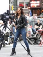 Black Real Leather Jacket Megan Fox