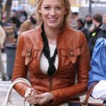Blake Lively Gossip Girl Leather Jacket