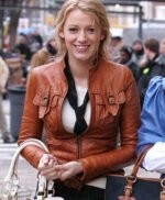 Blake Lively Gossip Girl Leather Jacket