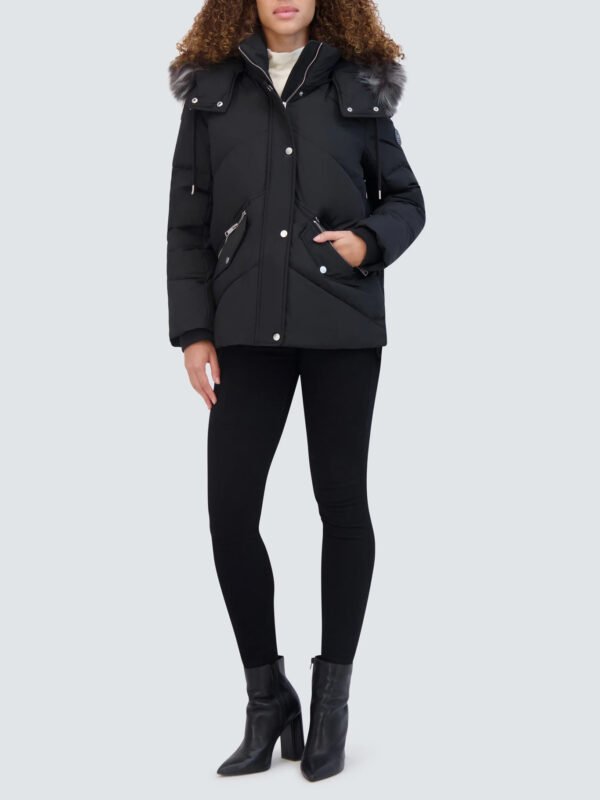Daphne Black Puffer Jacket