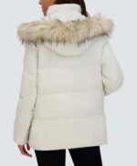 Daphne Off White Puffer Jacket