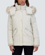 Daphne Off White Puffer Jacket