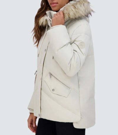Daphne Off White Puffer Jacket