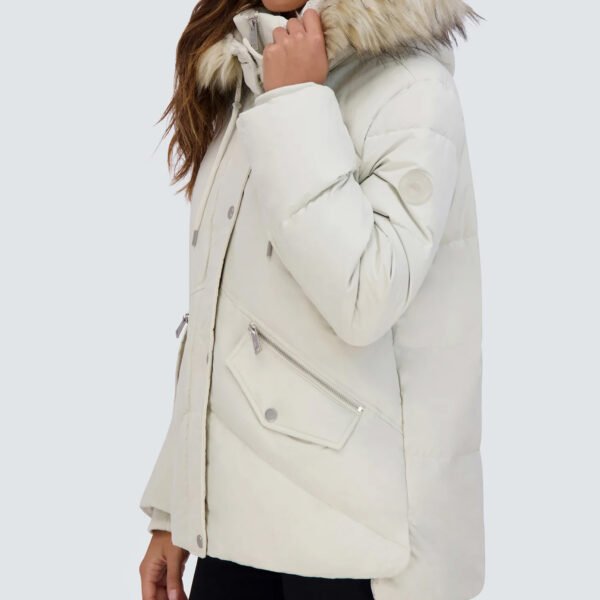 Daphne Off White Puffer Jacket