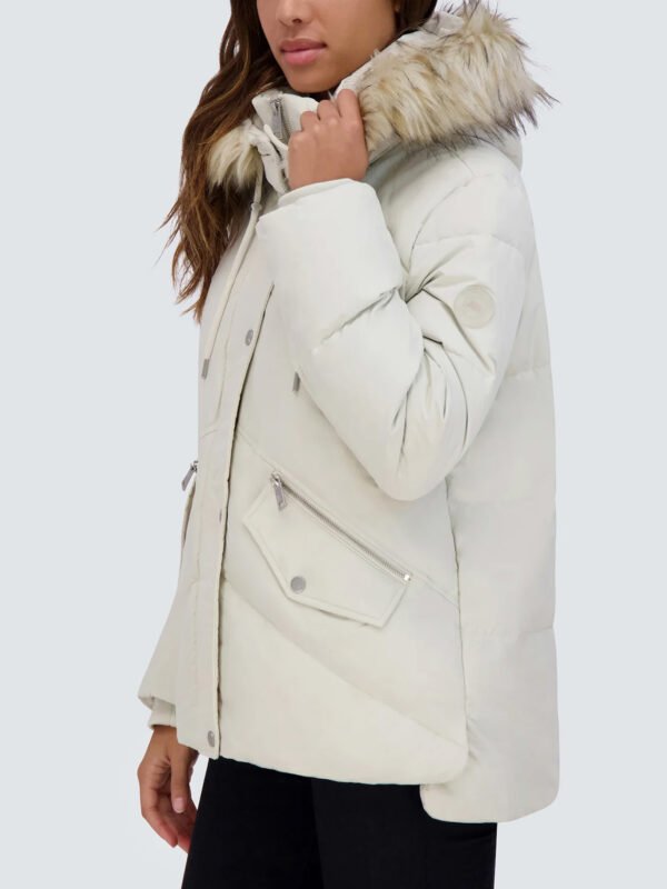 Daphne Off White Puffer Jacket