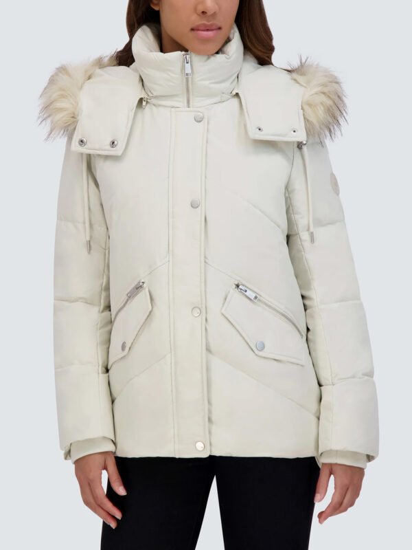 Daphne Off White Puffer Jacket