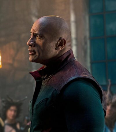 Dwayne Johnson Red One 2024 Leather Vest