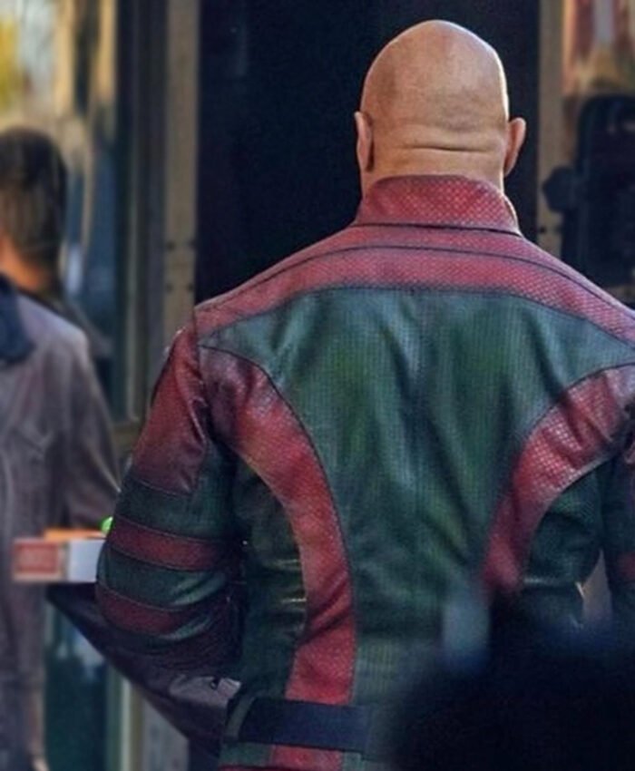 Dwayne Johnson Red One Leather Jacket