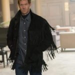 Fargo Mr Wrench Cowboy Black Fringe Leather Jacket