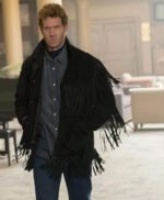 Fargo Mr Wrench Cowboy Black Fringe Leather Jacket