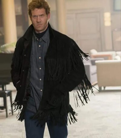 Fargo Mr Wrench Cowboy Black Fringe Leather Jacket