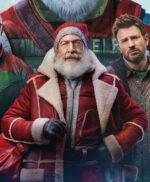 J.K. Simmons Red One Leather Coat