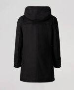 Men's Hooded Duffle Coat Black