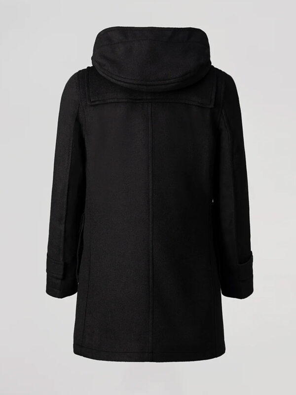 Men's Hooded Duffle Coat Black