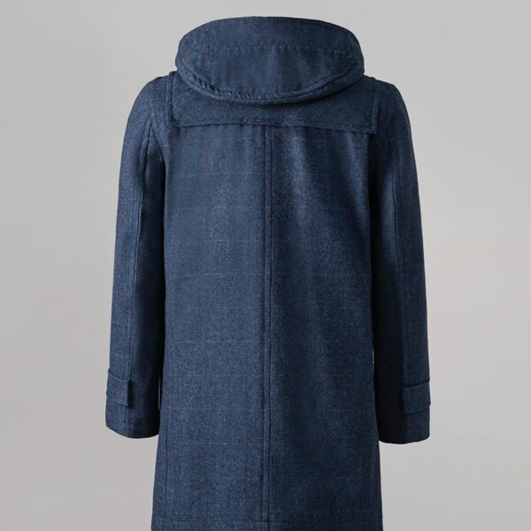 Men's Hooded Duffle Coat Blue