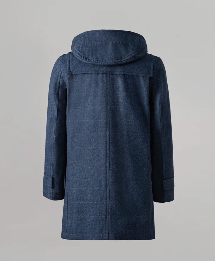 Men's Hooded Duffle Coat Blue