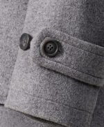 Men's Hooded Duffle Coat Gray