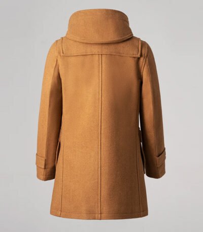 Men's Hooded Duffle Coat Mustard