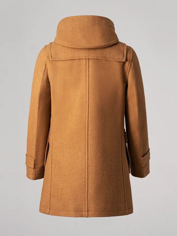 Men's Hooded Duffle Coat Mustard