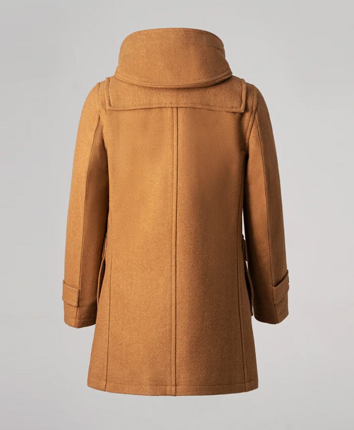 Men's Hooded Duffle Coat Mustard