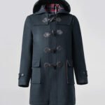 Men's Hooded Duffle Coat Navy