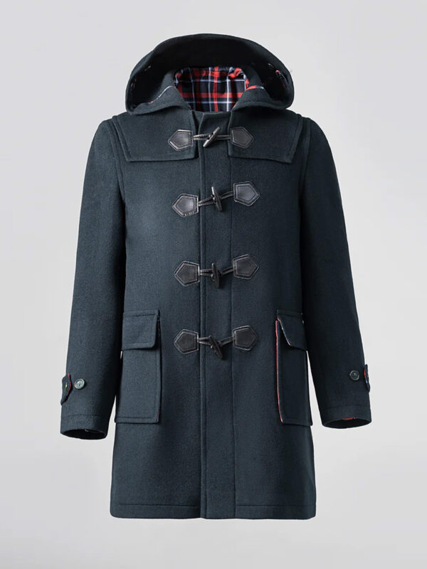 Men's Hooded Duffle Coat Navy