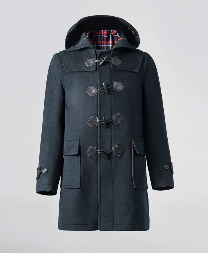 Men's Hooded Duffle Coat Navy