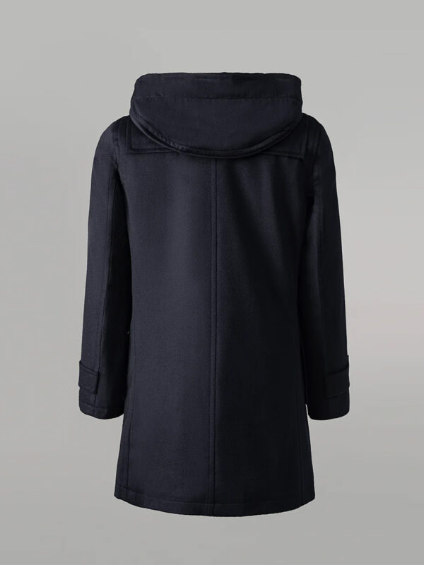 Men's Hooded Duffle Coat Navy Blue