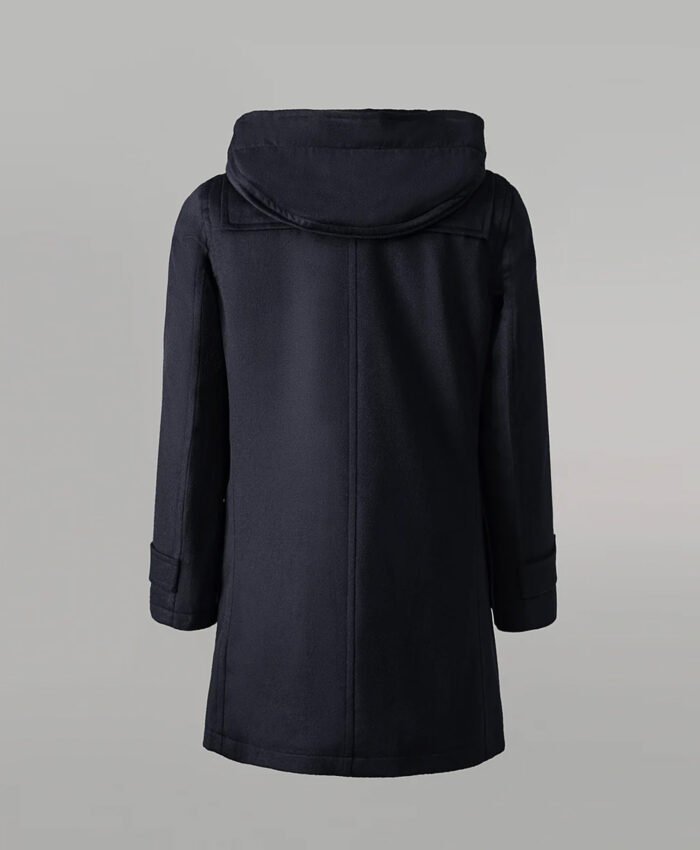 Men's Hooded Duffle Coat Navy Blue