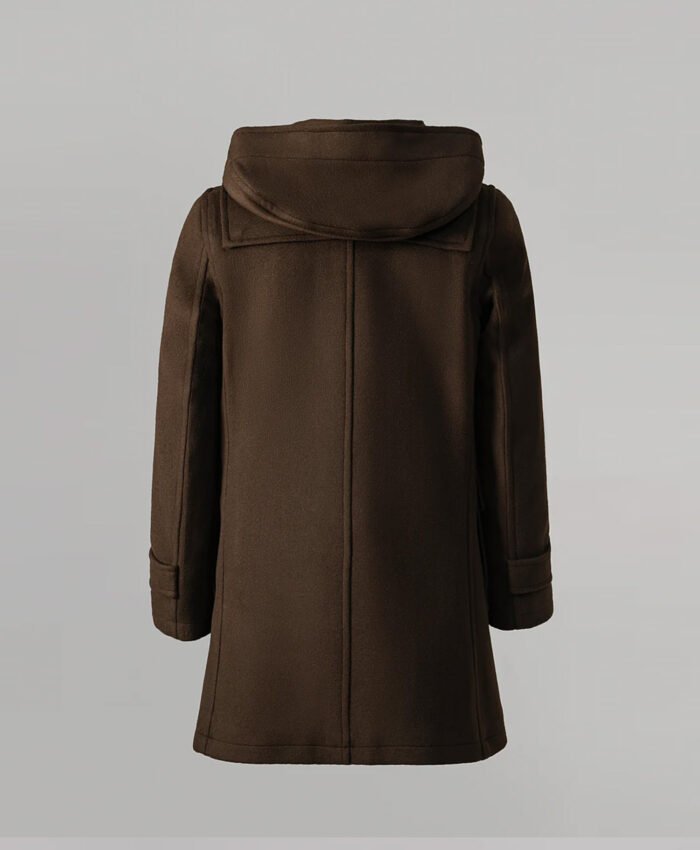 Men's Hooded Duffle Coat Olive