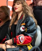 Taylor Swift Chiefs Leather Jacket