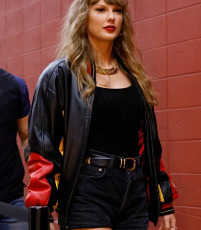 Taylor Swift Chiefs Leather Jacket