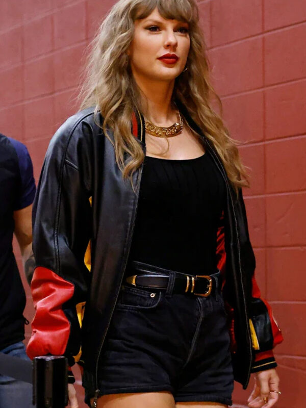 Taylor Swift Chiefs Leather Jacket