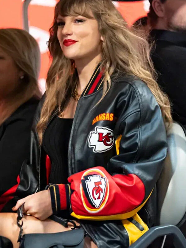 Taylor Swift Chiefs Leather Jacket