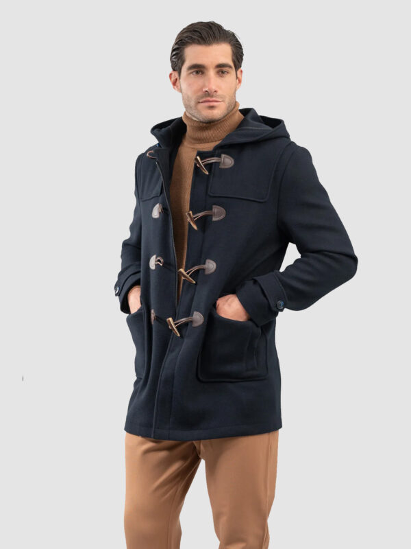Torino Duffle Coat Navy Blue