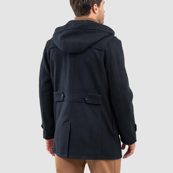 Torino Duffle Coat Navy Blue By MJH