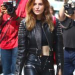 Bella Thorne Studded Jacket