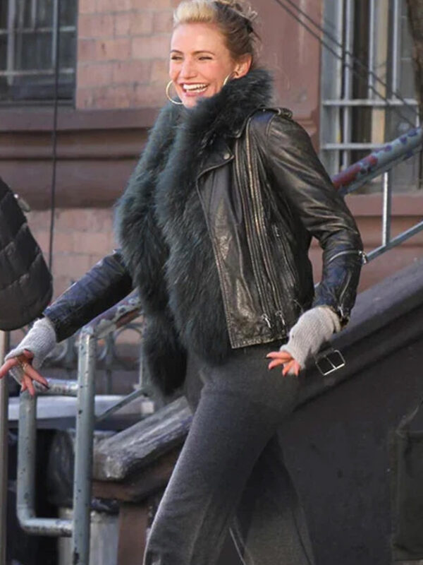 Cameron Diaz Annie Leather Jacket
