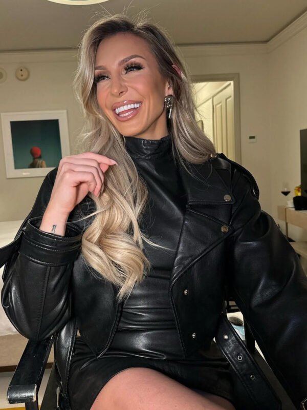 Charlotte Flair Leather Jacket