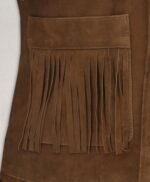 Dakota Johnson High Note Suede Leather Jacket