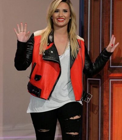 Demi Lovato Leather Jacket