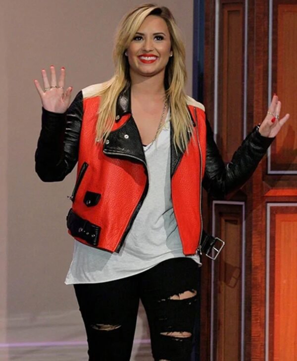 Demi Lovato Leather Jacket