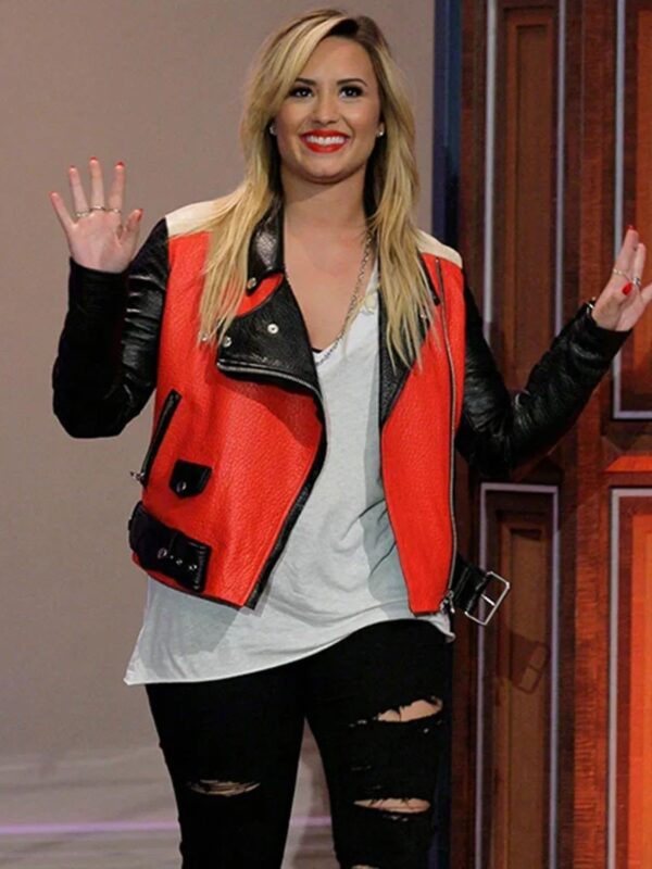 Demi Lovato Leather Jacket