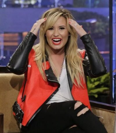 Demi Lovato Leather Jacket