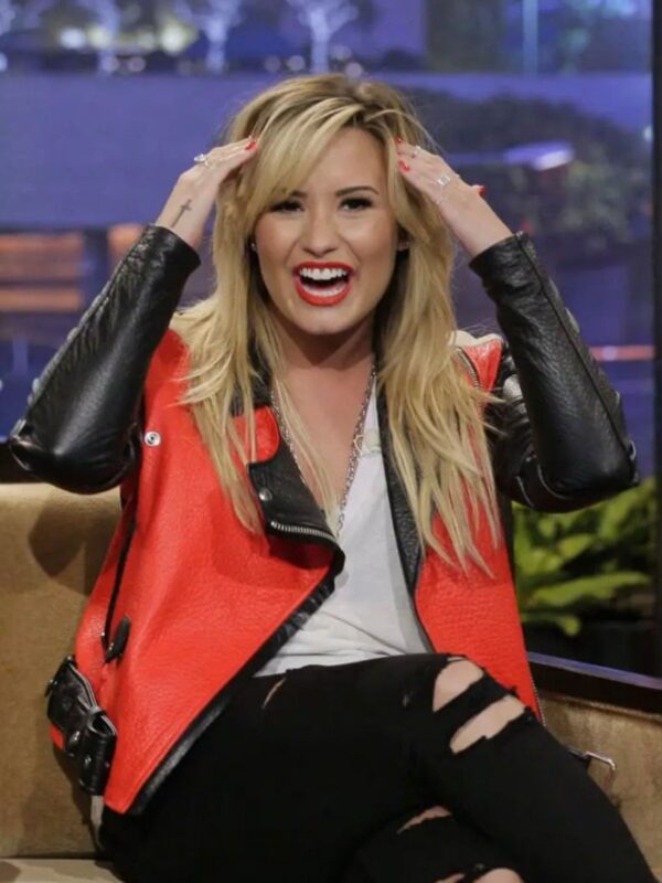 Demi Lovato Leather Jacket