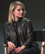 Dianna Agron Leather Jacket