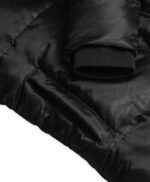 Ella Womens Black Puffer Coat