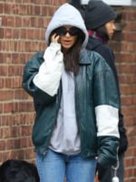 Emily Ratajkowski Leather Jacket