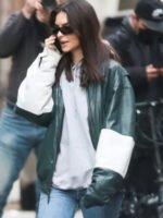 Emily Ratajkowski Leather Jacket