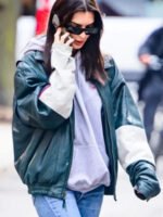 Emily Ratajkowski Leather Jacket